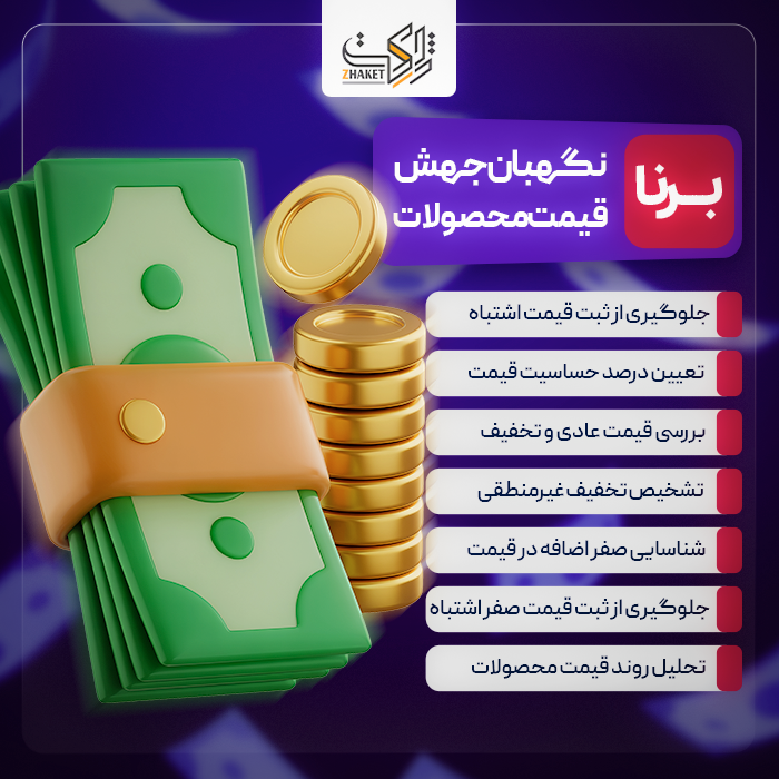 افزونه نگهبان جهش قیمت محصولات برنا | پلاگین Borna