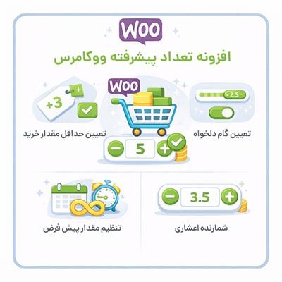 افزونه مدیریت تعداد محصولات | پلاگین Advanced quantity