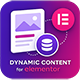 افزونه محتوای داینامیک برای المنتور | پلاگین Dynamic Content For Elementor