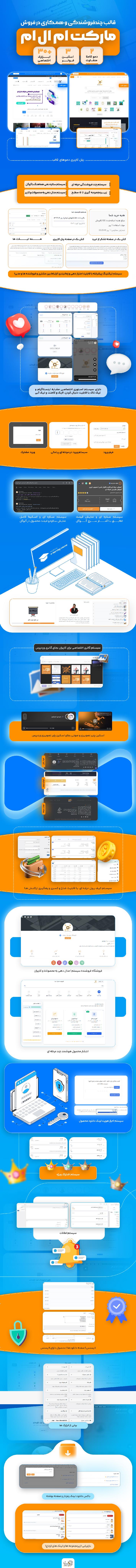 خرید قالب مارکت ام ال ام