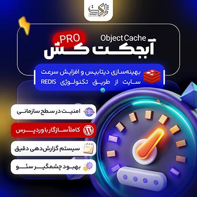 افزونه افزایش سرعت آبجکت کش پرو | پلاگین Object Cache Pro