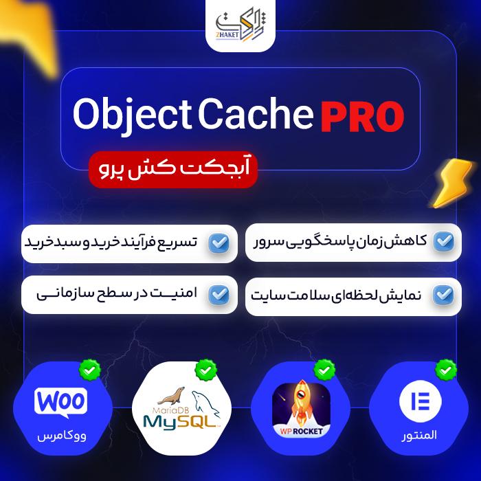 افزونه افزایش سرعت آبجکت کش پرو | پلاگین Object Cache Pro