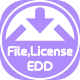 پکیج افزونه‌های مدیریت فایل و لایسنس | EDD Pro File & License Management