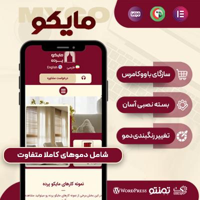 قالب مایکو | قالب شرکتی Myco