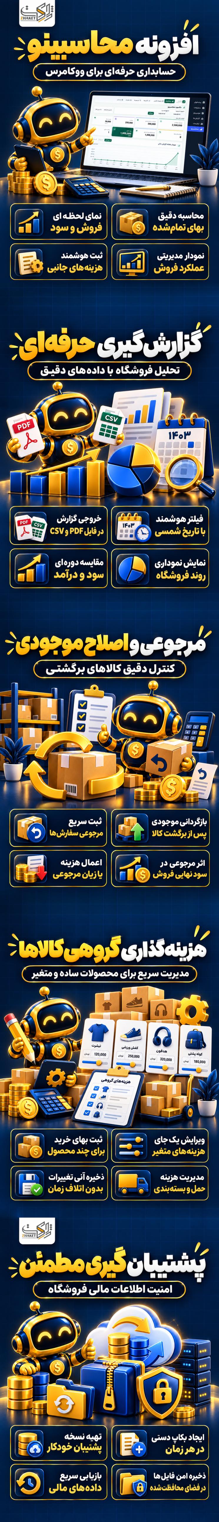 افزونه حسابداری محاسبینو