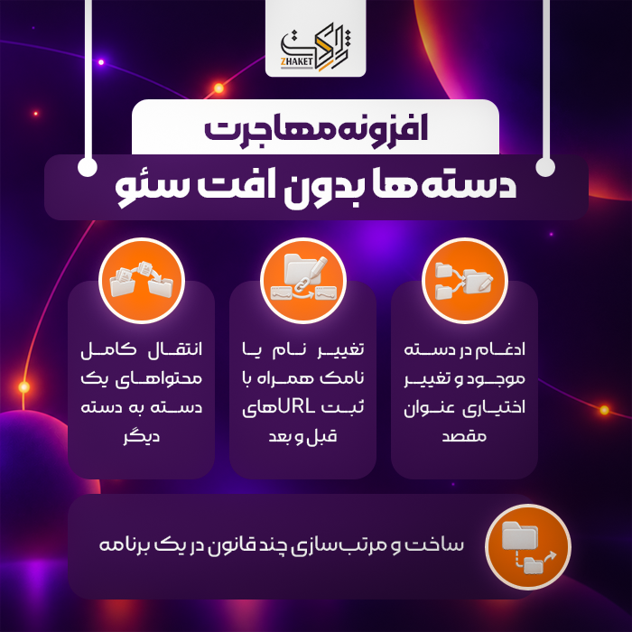 افزونه مهاجرت و ادغام دستهها | پلاگین Category Migration Studio