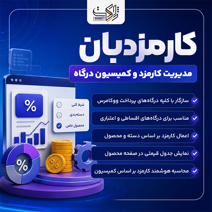 افزونه مدیریت کارمزد و تخفیف درگاه پرداخت | پلاگین کارمزدبان
