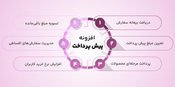 ویژگی های افزونه های فروش و پرداخت اقساطی