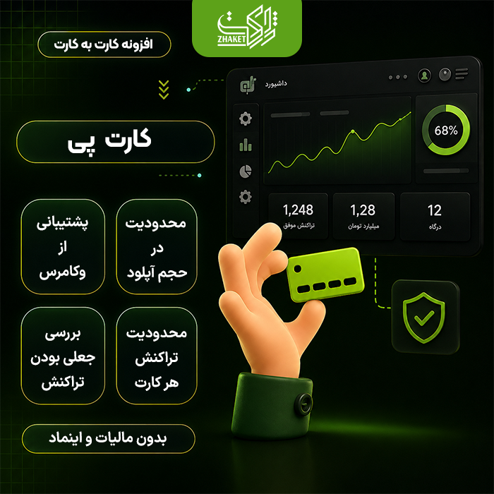 افزونه درگاه پرداختی کارت به کارت کارت پی | پلاگین Cart Pay