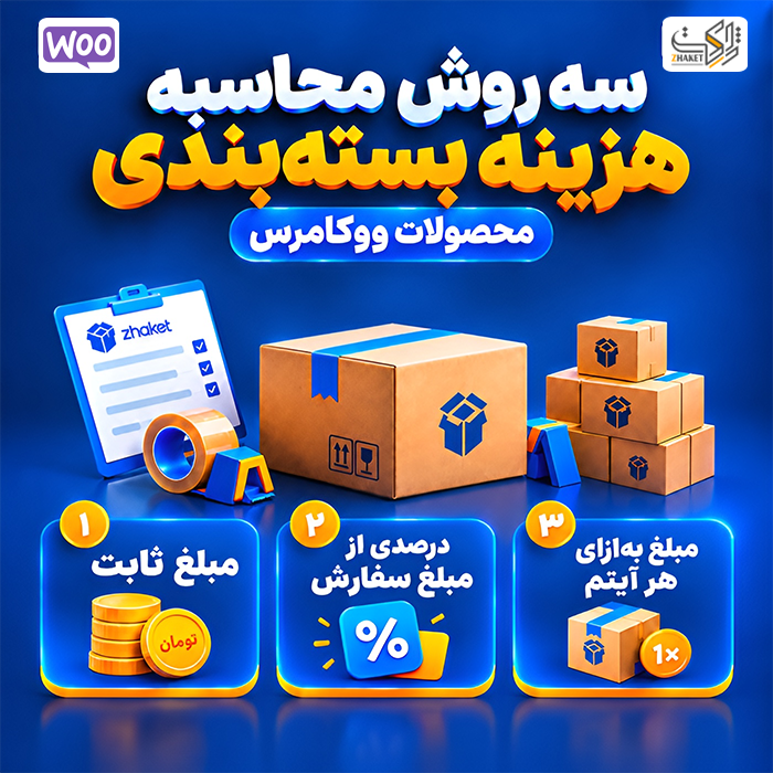 افزونه هزینه بسته بندی محصولات وب بوم | پلاگین woocomerce packing fee