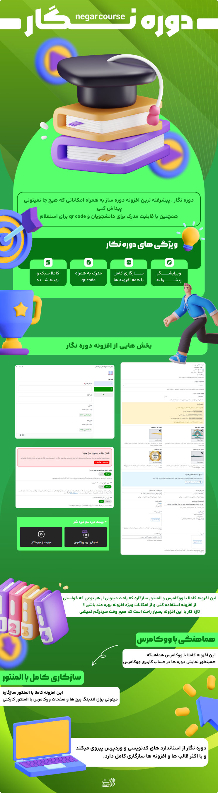خرید افزونه دوره نگار وردپرس