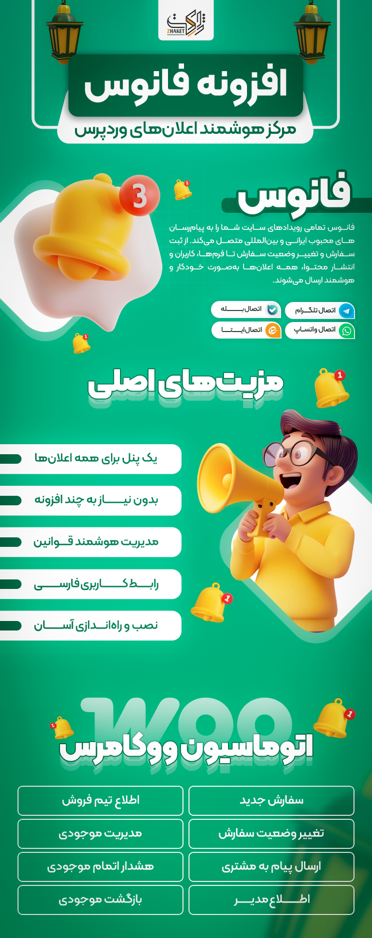 خرید افزونه فانوس