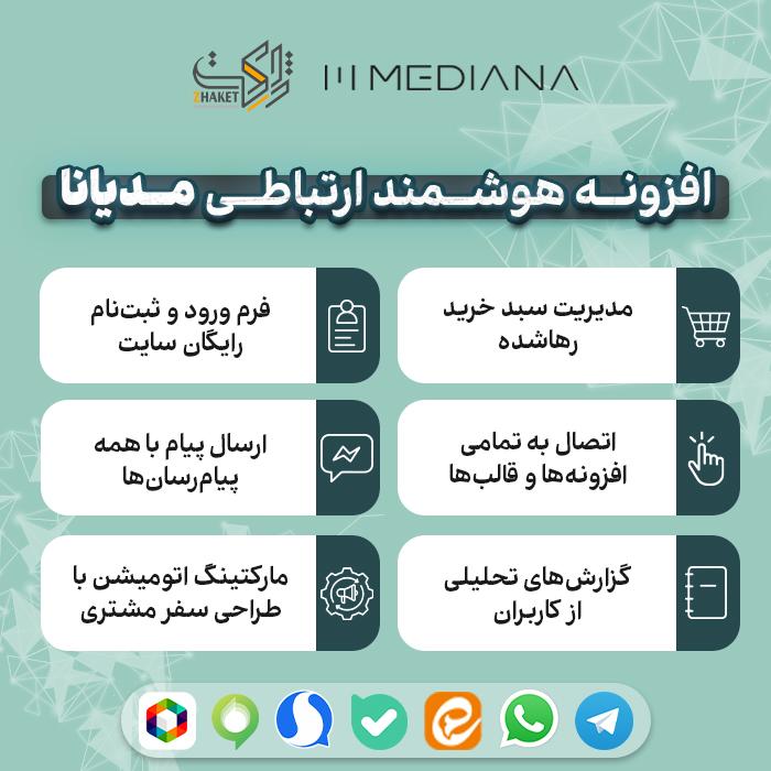 خرید افزونه هوشمند ارتباطی مدیانا