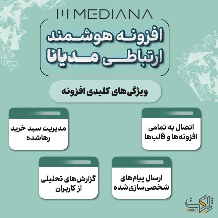 افزونه هوشمند ارتباطی مدیانا | پلاگین Mediana